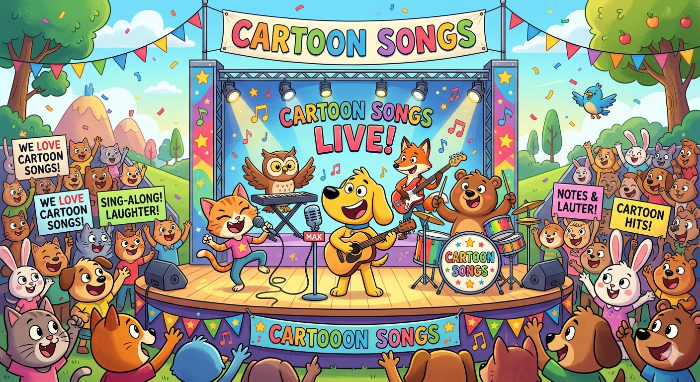 Cartoon songs