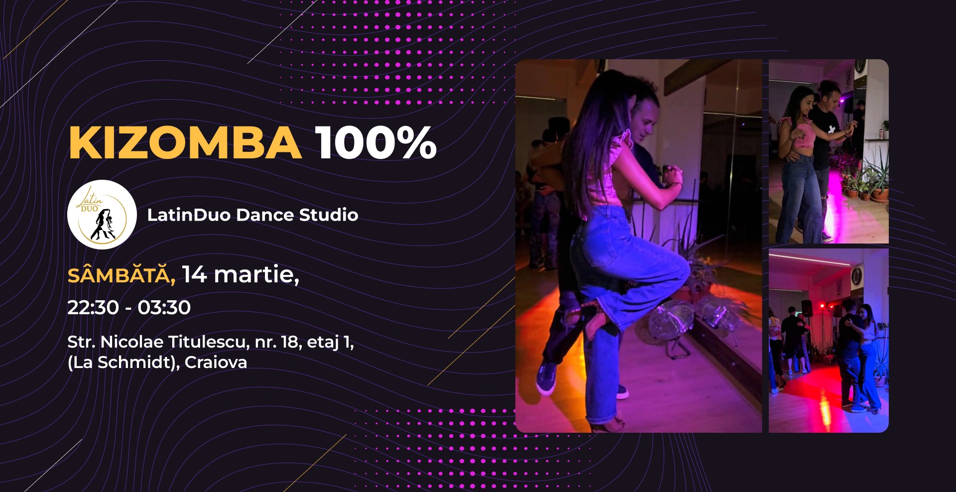 100% Kizomba Party. O noapte, un singur ritm.